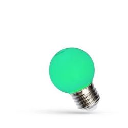 1W zöld E27 LED izzó Spectrum