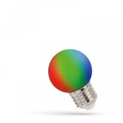 1W RGB E27 LED izzó Spectrum