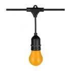 10M 10foglalat E27 kültéri füzér SpectrumLED