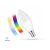 4,9W RGB+CCT E14 okos LED fényforrás SpectrumLED