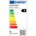 3,8W 3000K E27 LED fényforrás SpectrumLED