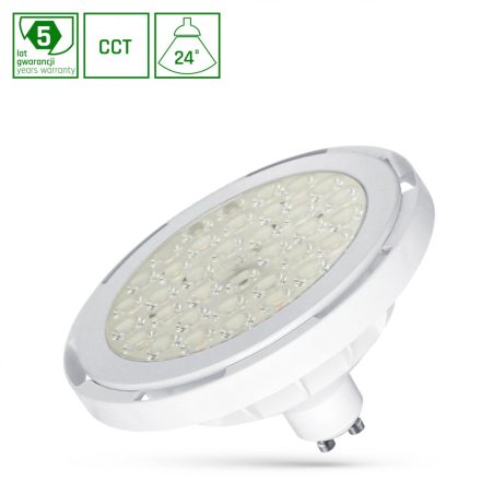 8,5W CCT 24° AR111 GU10 LED fényforrás SpectrumLED