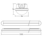 JULIE FLEX por-pára mentes lámpatest 51W 4000K IP65 Thorn