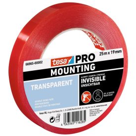   Mounting PRO kétoldalas rögzítő - Átlátszó (5m x 19mm) Tesa