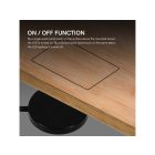 V-TAC DC12/24V fekete rejtett kapcsoló, fényerőszabályzó