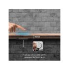 V-TAC DC12/24V fekete rejtett kapcsoló, fényerőszabályzó